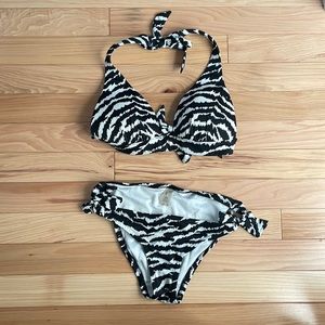 Zebra bathing suit